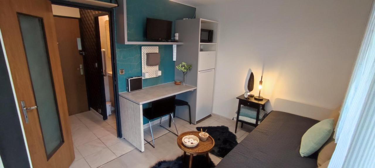 Michelet Studio Climatise Avec Balcon Et Parking Ferme Montpellier Ngoại thất bức ảnh